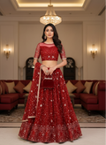 Designer Festive Butterfly Net Lehenga Choli with Elegant Embroidery